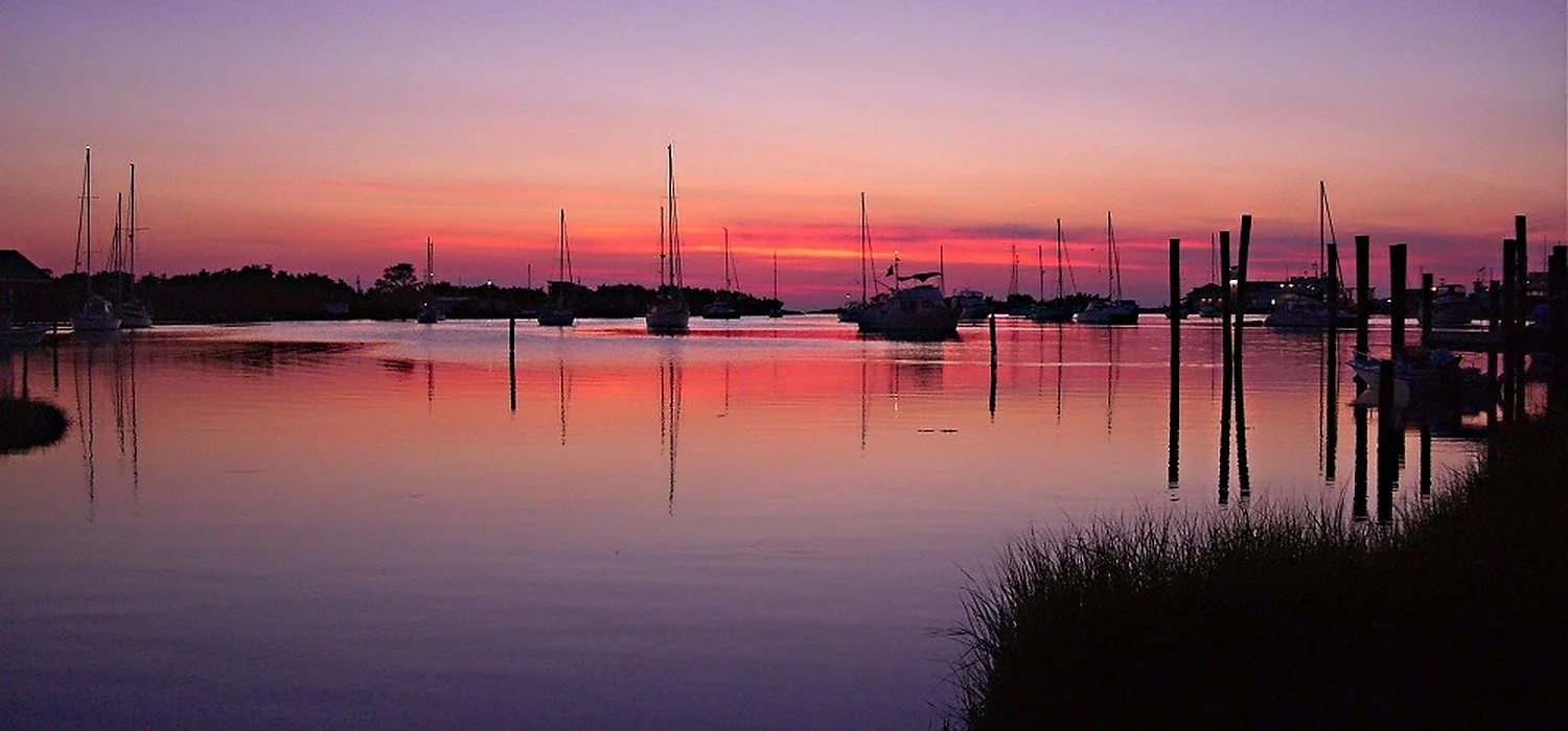 Sunset harbor