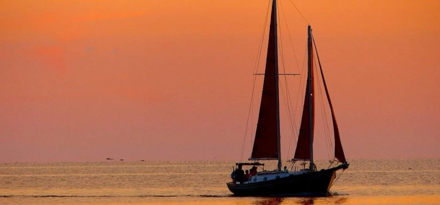 Sunset Boat